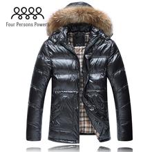 FPP DC402 New Free Shipping Fashion Thickening Down Warm Coat Winter Men Medium Long Men s