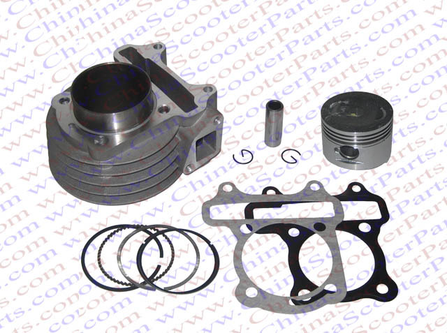 Performance 44MM Cylinder Piston Ring Gasket Kit font b GY6 b font 60CC Jonway Jmstar Yiying