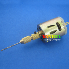 Vangel-3pcs mini taladro del pwb mano prensa del taladro del clavo 12 V – 24 V con 1 mm broca 7000 ~ 12000RPM