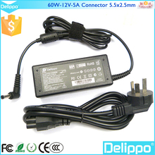 Delippo оригинал 60 Вт 12 В питания для Haier hd2019lp, Ht23918rs, Hd915l из светодиодов переключения монитора зарядное устройство