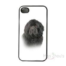 For iphone 4/4s 5/5s 5c SE 6/6s 7 plus ipod touch 4/5/6 back skins mobile cellphone cases cover Newfoundland Dog