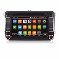 New 7Inch Quad Core Android 4 4 Car Multimedia Player For VW Radio Remote Control Steering