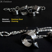 Self defense Ring Shocker Weapons Product Survival Ring Tool Pocket Women Self Defense Ring Glass Breaker