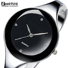 Relojes mujer 2016 Из Нержавеющей стали Наручные Часы Браслет Кварцевые часы Женщины Женские Часы Часы Женщины Платье Relogio Feminino