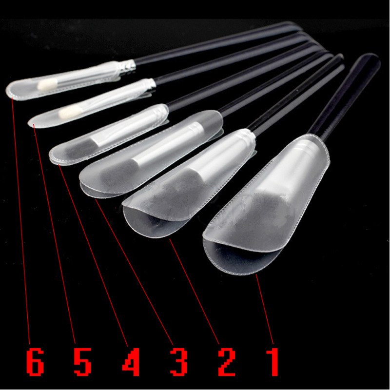 New Arrival 1set/6pcs Storage Bag for Make Up Cosmetic Brushes Guards Protectors Cover