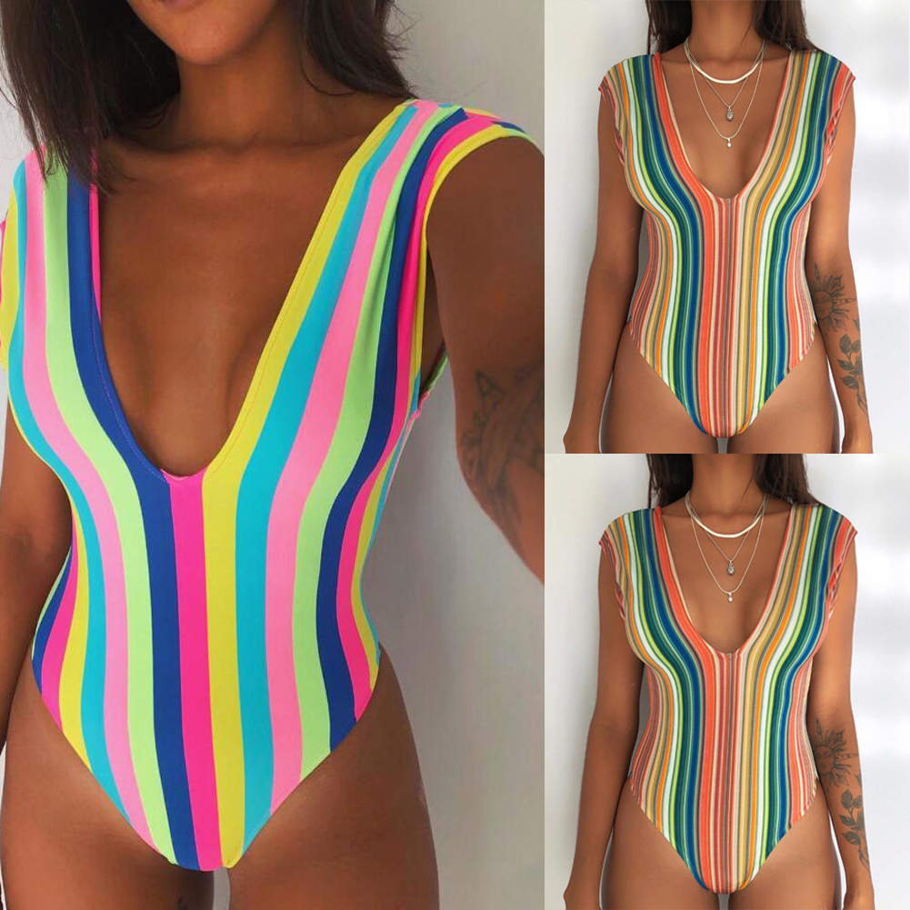 rainbow swimsuit