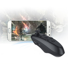 VR-PARK 5th Gen Portable Wireless Bluetooth 3.0 Remote Controller Black Selfie Shutter Mini Gamepad for iOS Android Smartphones