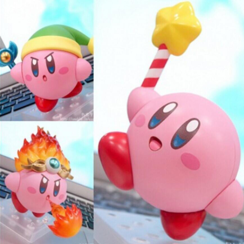 NEW Nendoroid 544 Kirby Popopo action figure toys pvc model collection christmas kids toy doll with box
