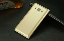 Slim Thin View Shell Shockproof Bag Flip Cover Leather Case Holster For Samsung Galaxy Grand prime