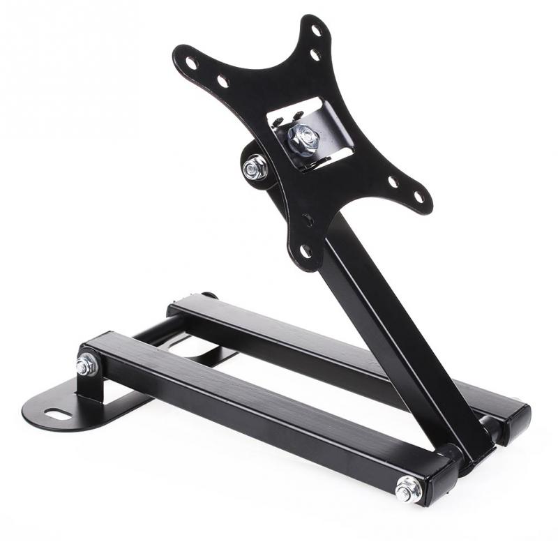 Retractable Foldable LCD TV Screen Wall Mount Hanging Bracket Metal
