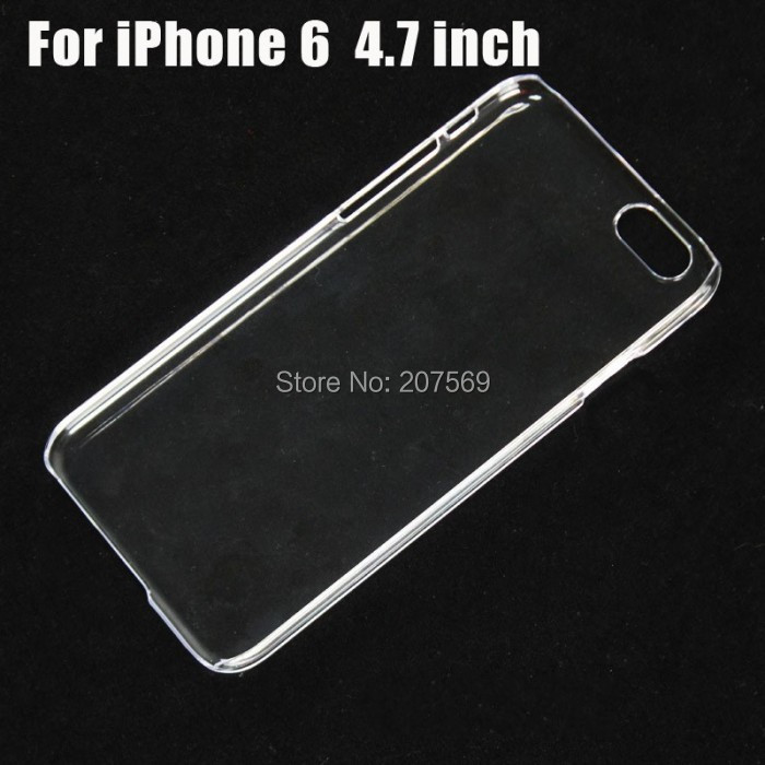 For iPhone6 4.7inch Transparent Case Hard Plastic Crystal Clear Luxury Protective Cover Phone Cases For iPhone 6 air