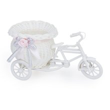 NFLC Handmade Rattan Blumen Dreirad Fahrradkorb Krbe fr Blumenvase Lagerung Dekoration