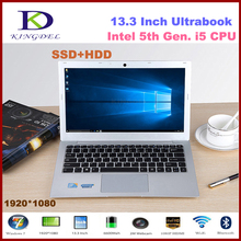 13.3 inch Ultrabook Core i5-5200U Dual Core mini laptop 8GB RAM 256GB SSD, WIFI,Windows 10, Bluetooth,1920*1080