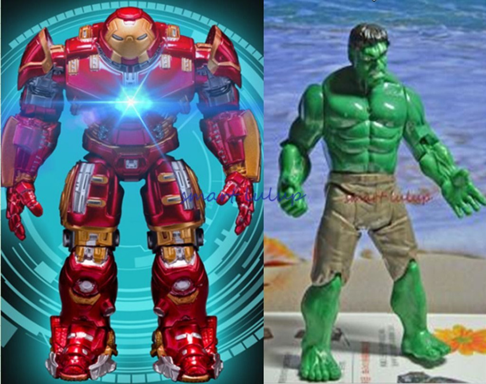 iron man and hulk toys