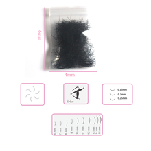 1 pcsC/B Curl Synthetic Eyelashes Individual False Eyelashes 0.15/0.20/0.25mm(Thickness) 6-15mm(Length) Fake Eyelashes Extension