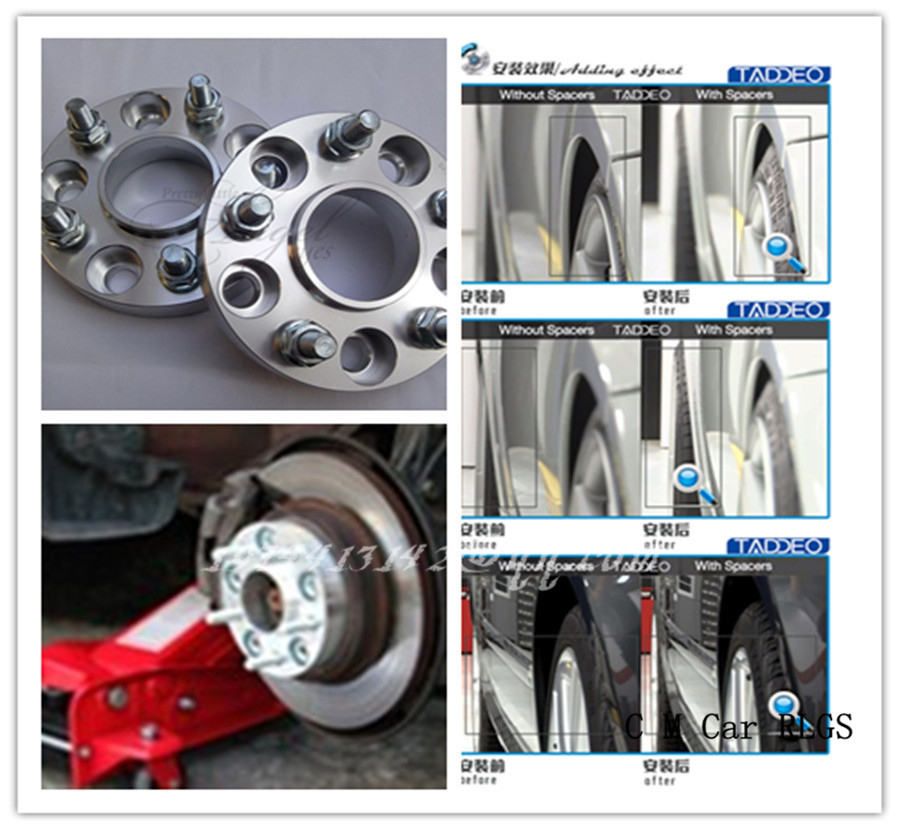 A pair (2 pieces), thickness 30mm,5 x108 hole of 63.4 mm, wheel adapter, spacers, suitable for Mercury sable / cougar / mystique