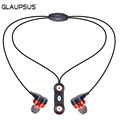 GLAUPSUS S11 Sport Wireless Bluetooth Headset Magnetic clasp Necklace Earphone with MIC Volume Control Noise Canceling