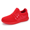 Spring Mens Air Mesh Casual Shoes Fashion Comfortable Breathable Superstar Trainers Zapatillas Hombre Red Bottom Shoes