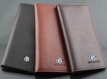 M05 Brand leather wallet men clutch bag purse for men the long wallets holder cowhide vintage wallet