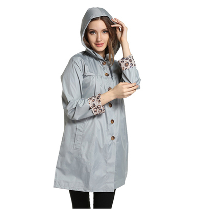 British Fashion Womens Portable Trench Raincoat Outdoor Jacket font b burberry b font women s Waterproof