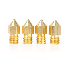 10PCS/lot 0.4mm Print Head Extruder Nozzle M6 for Prusa i3 3D Printer