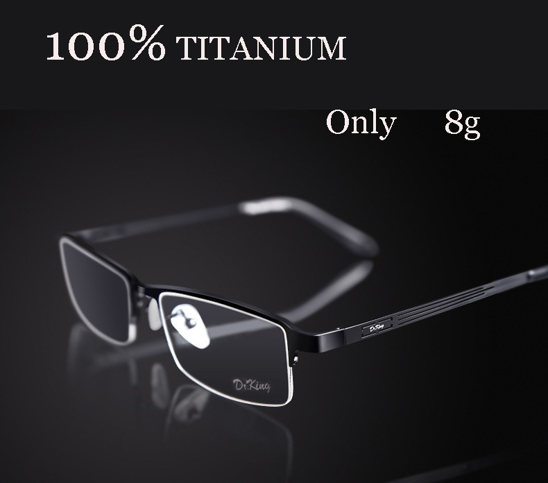Glasses Titanium Eyeglasses Frames Men Optical Glasses Frame Brand Reading Clear Glasses suit Prescription Eyewear Lenses