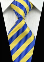 SNT0105 Hot Sale 2014 Fashion Man Blue Ties Necktie Set Cufflink Hanky Checked Striped Casual Neckties