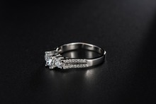 S925 Wedding Rings For Women platinum plated Jewelry Engagement Vintage Ring bague zirconia fashion bijoux Accessories