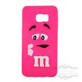 Fragrance M M S Chocolate 3D Cartoon Candy Colorful Rainbow Beans Soft Silicon Rubber Case for