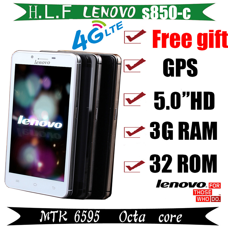 Original Lenovo S850 C Android 4 4 Phone 5 0 1920 1080 IPS MTK6595 Octa Core