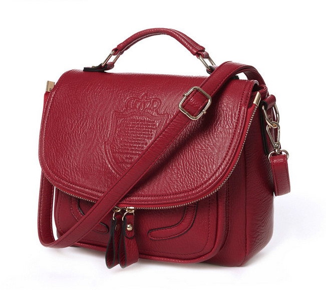 2016 Women Messenger Bags Pu Leather Handbag Mid Age Models Shoulder Bag Crossbody Mom Handbags ...