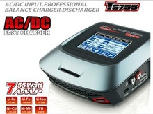 Wholesale 6pcs lot SKYRC T6755 AC DC 3.2inch Inteligent Battery Balance Charge with Touch LCD Screen