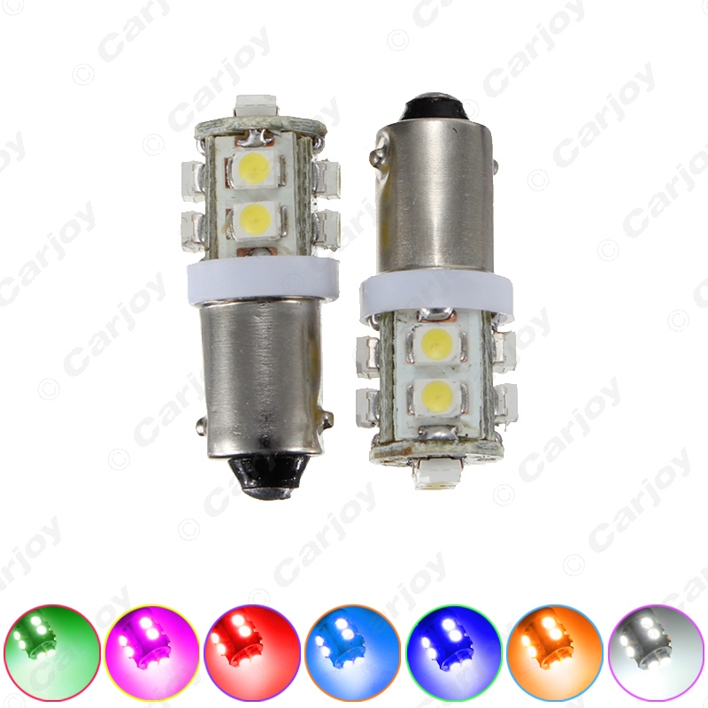 1 . BA9S T4W W5W 1210/3528 10SMD          7-Color , , , ,   # CA1507