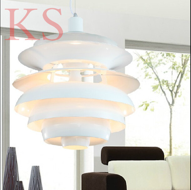 

Wholesale Louis Poulsen PH Snowball Lamp Denmark Modern chandelier By Poul Henningsen Aluminum pendant