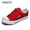 Kuangwang Students canvas flat inner side zipper casual shoes new spring fashion women s high heavy