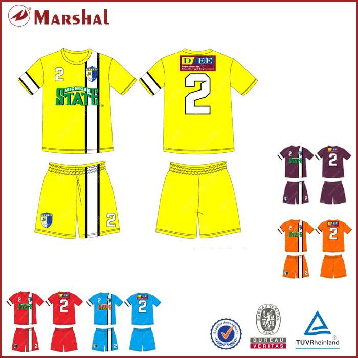 Custom Clothing Latest football jersey design sublimation soccer shirt