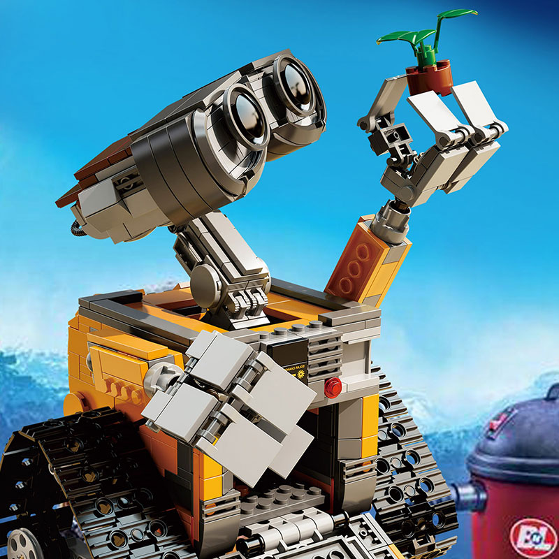 2016 New Lepin 16003 Idea Robot WALL E Building Set Kits Minifigures Bricks BlocksBringuedos legeod