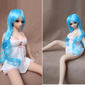 Anime Real Silicone Sex Doll 65cm Skeleton Mini Realistic Ass Vagina Lifelike Real Love Male Sex