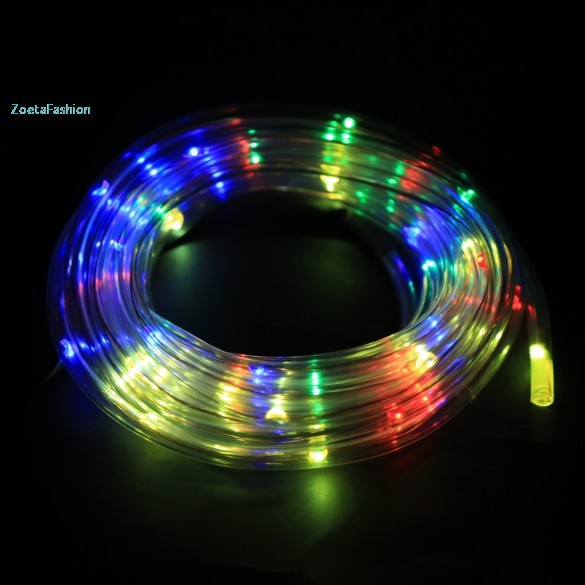 7m 50 solar led rope light multi color christmas party 7m 50 solar led rope light multi color christmas party