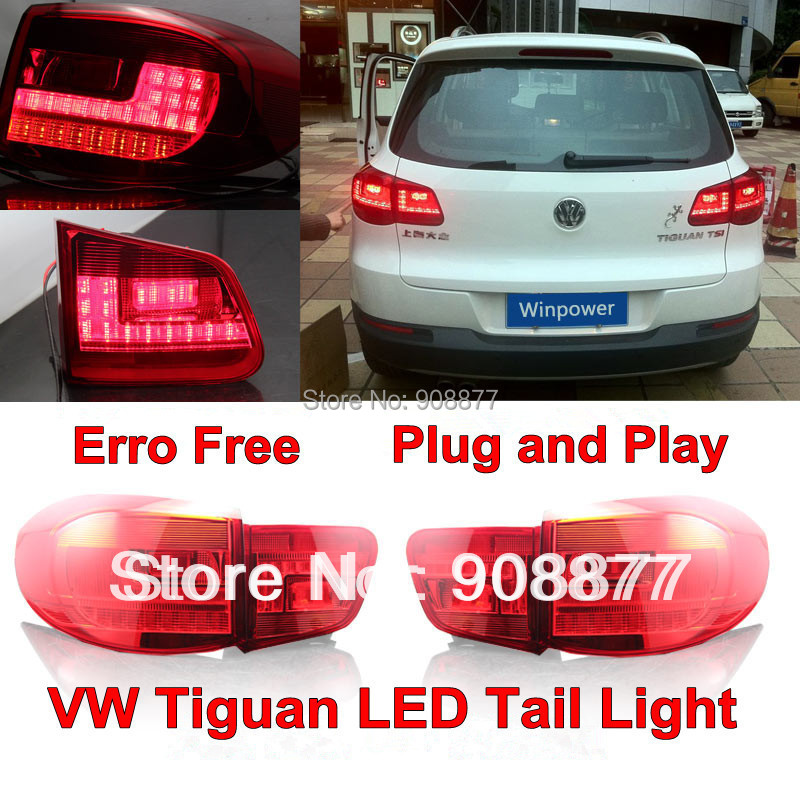 2009 - 2011 VW Tiguan всего из светодиодов задний фонарь / 2009 - 2011 Volkswagen Tiguan из светодиодов задние лампы