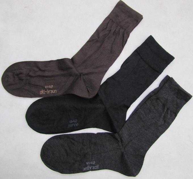 Wool dress socks