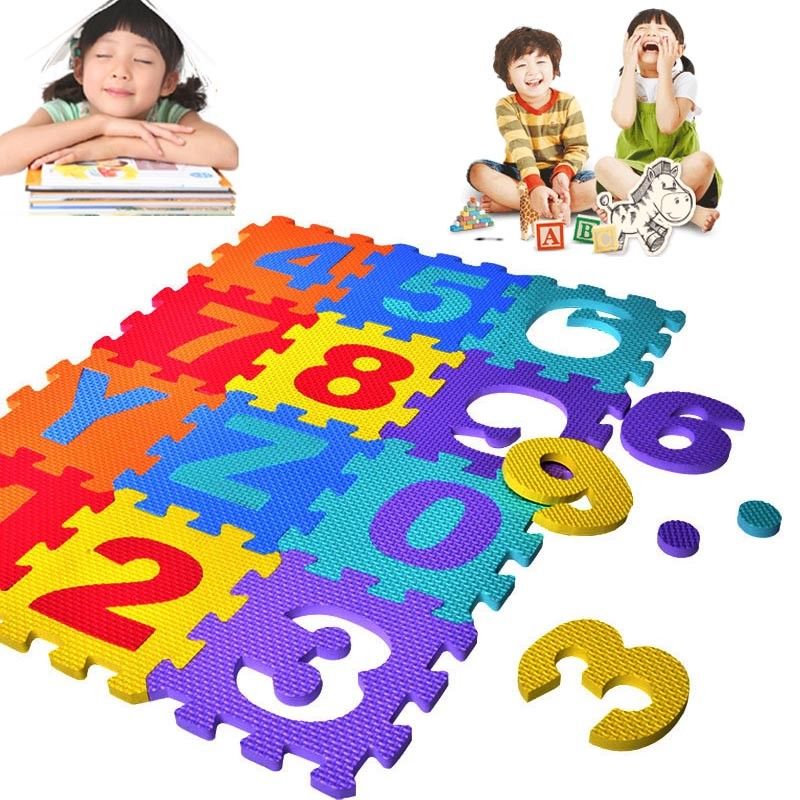 36pcs Soft Eva Foam Baby Play Floor Mat Alphabet Numbers Kid DIY Puzzle Jigsaw T 
