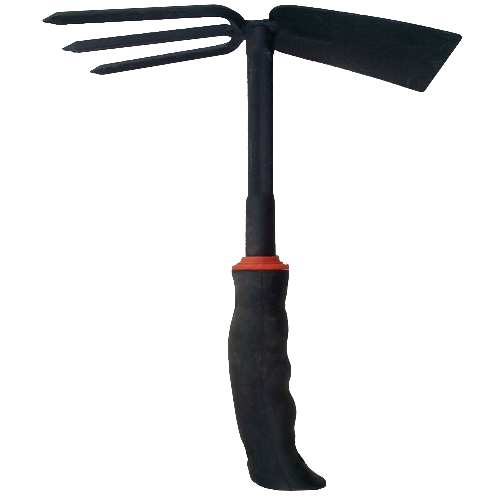Hand Hoe /& Cultivator Metal Garden Tool Farm Rake Digger Weeder Steel Sturdy New