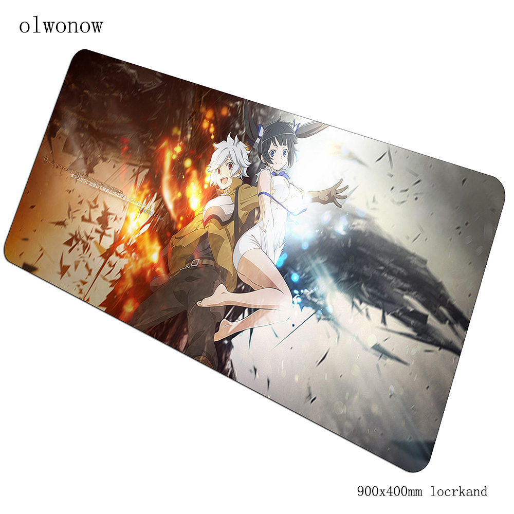 Hestia Cosplay Desk MousePad Is It Wrong to Try to Pick Up Girls in a Dungeon