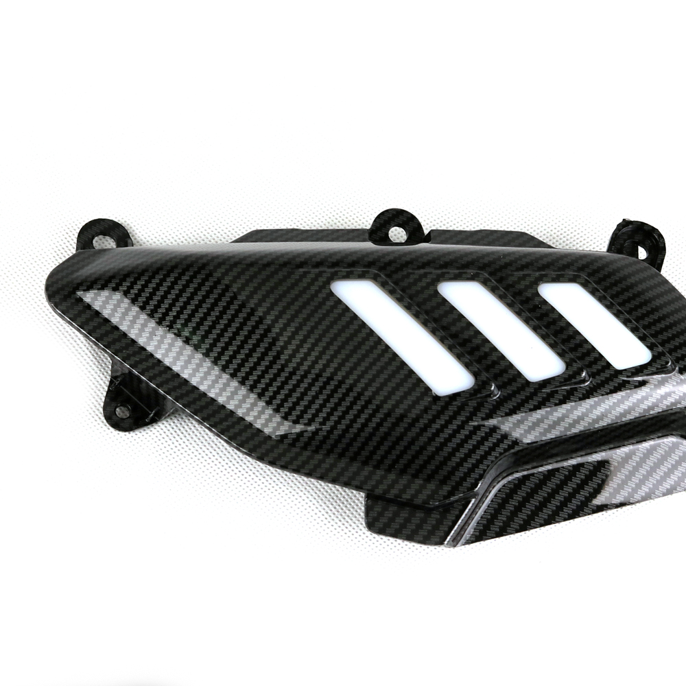 AKDSteel Tanque Protector Lateral LED para Motocicleta Tanque Lateral LED para nmax 125//155 2016-2019 Bright Black Pr/áctico Accesorio para autom/óviles
