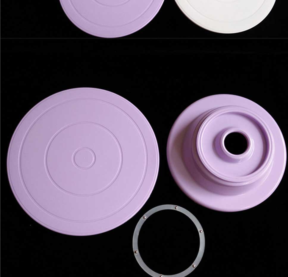Diy Pan Baking Tool Plastic Cake Plate Turntable Rotating Anti Skid Round Cake Stand Cake Decorating Rotary Table Kitchen Free Shipping Dealextreme