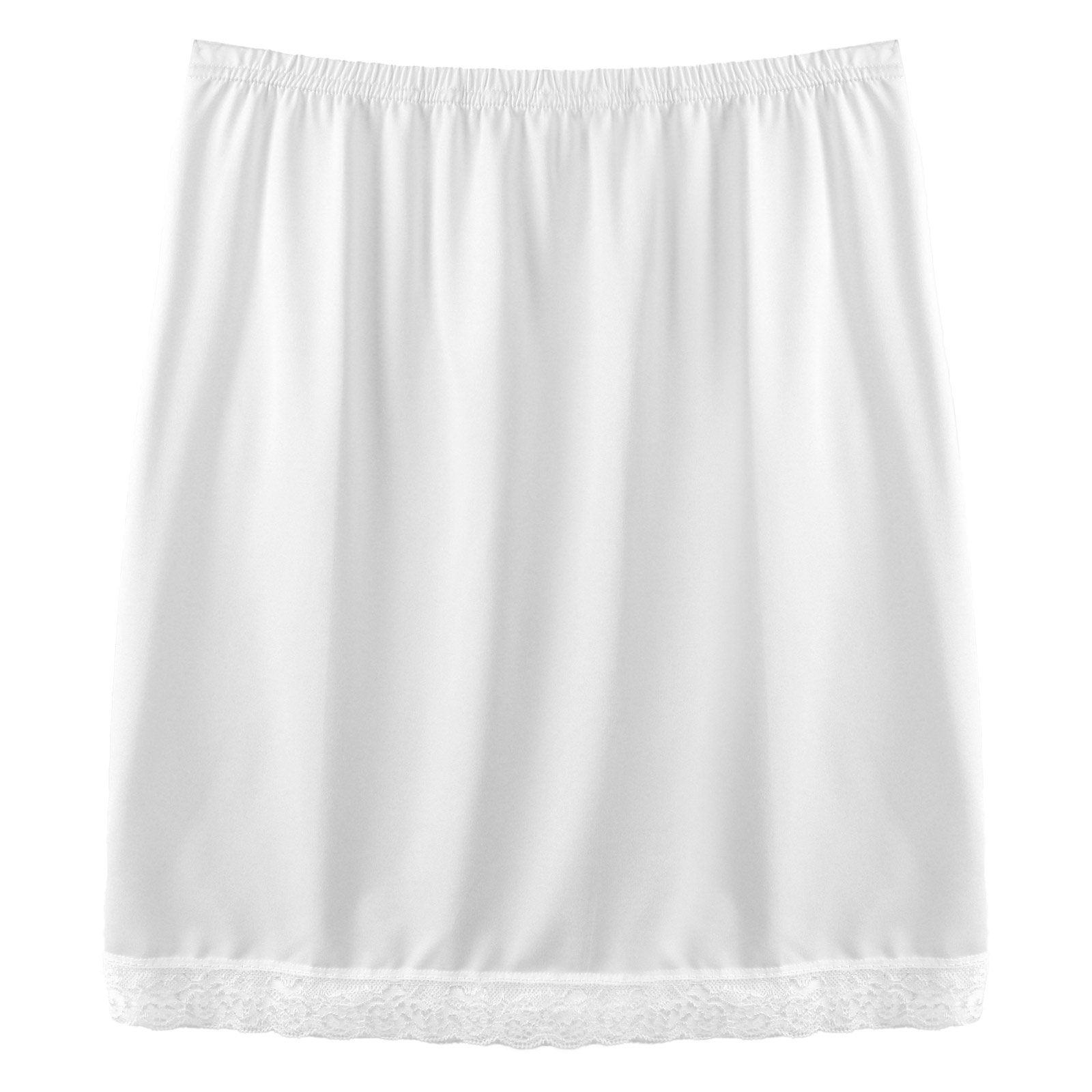 Description Picture 5 of itemWomen High Waist Half Slip Petticoat Skirts Girls Commuter Office Petticoat Skirt Ladies Wild Card A Line Underskirt Underdress