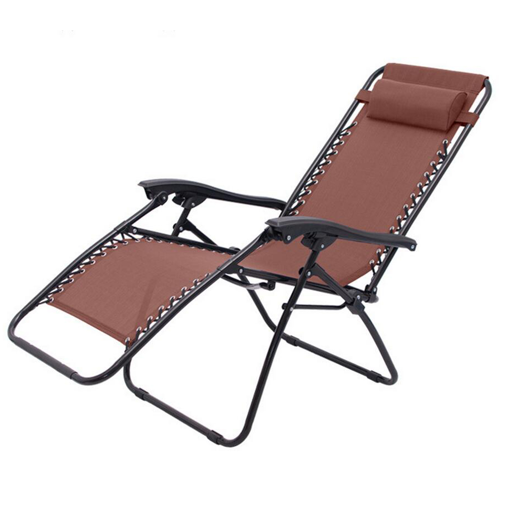 Brown B Blesiya Headrest Head Cushion Pillow for Patio Folding Sling Back Chairs/Recliner for Camping Patio