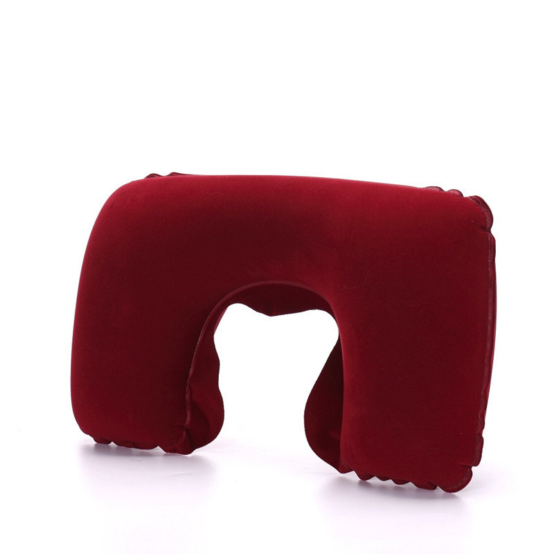Description Picture 3 of itemFunctional Inflatable Neck Pillow Inflatable U Shaped Travel Pillow Car Head Neck Rest Air Cushion for Travel Neck Pillow