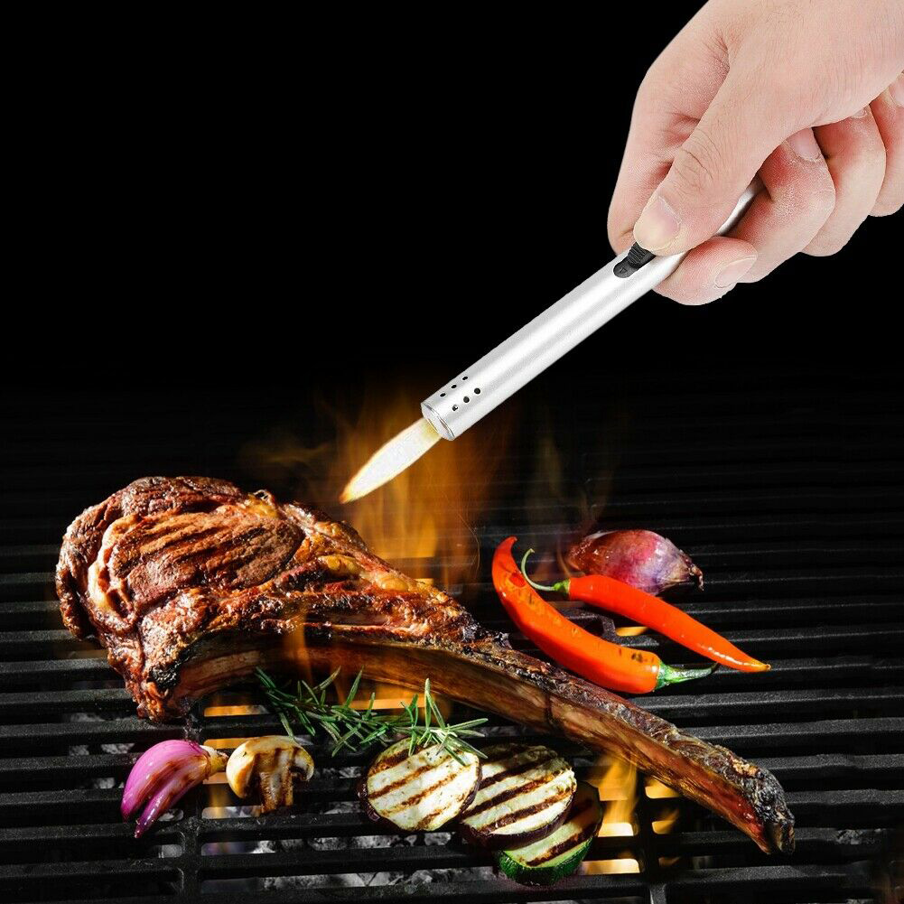 Description Picture 3 of itemHigh Temperature Resistant Outdoor Barbecue Charcoal Gas Cooker Stove Aluminum Alloy Kitchen Igniter Gun Lighter BBQ Tool